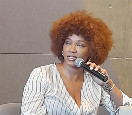 Luedji Luna, cantora e atriz do filme 