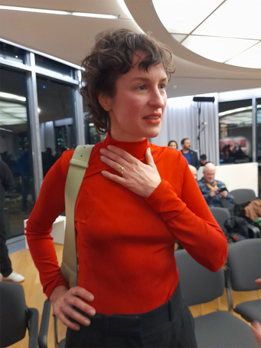 Nele Wohlatz, diretora do filme 