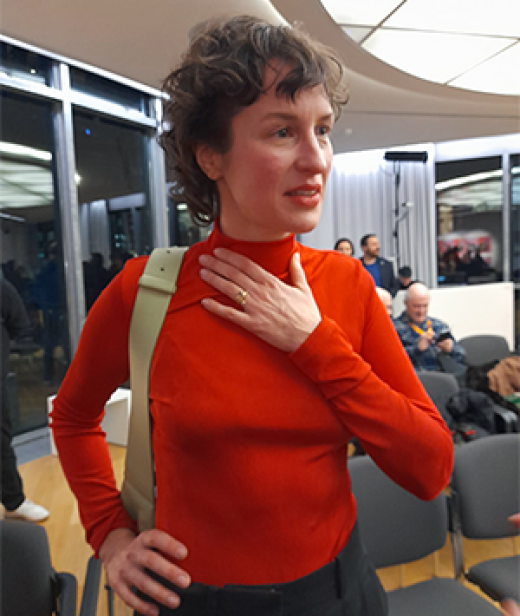 Nele Wohlatz, diretora do filme 