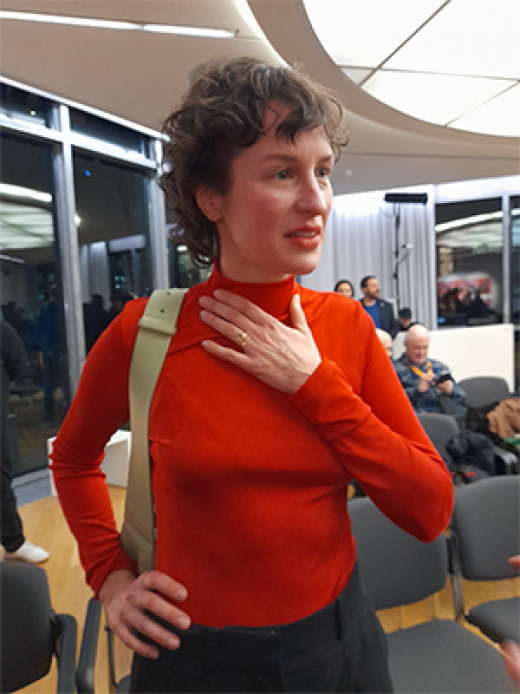 Nele Wohlatz, diretora do filme 