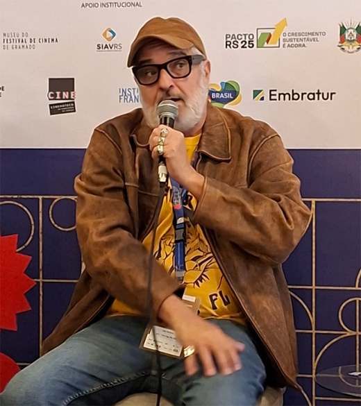 Lírio Ferreira, diretor do documentário sobre Cacá Diegues